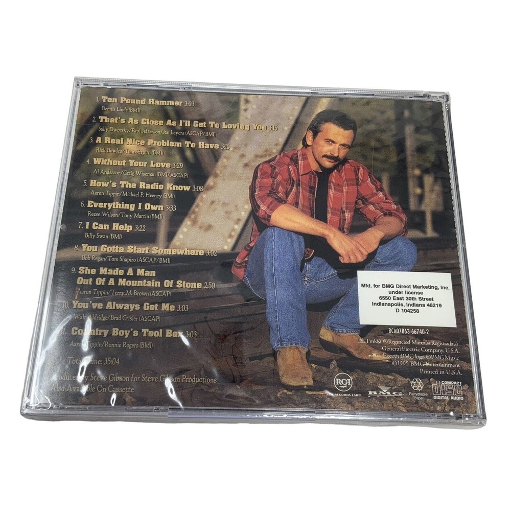 Aaron Tippin Tool Box CD Brand New Sealed That’s As Close As‎ I’ll Get To Loving - Picture 2 of 5